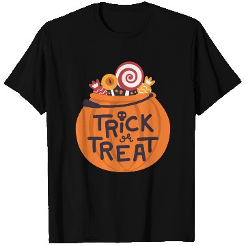 Discover Pumpkin trick or treat T Shirts