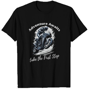 Discover Adventure awaits: Take the first step T Shirts