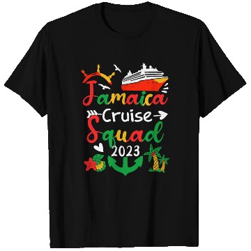 Discover Jamaica Cruise Ship Friends Vacation T Shirts