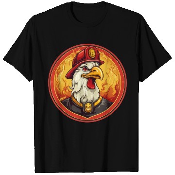 Discover Fire department cock T Shirts