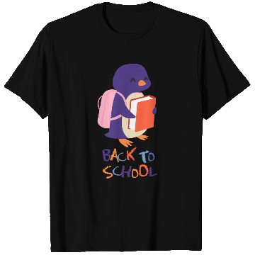 Discover Cute Penguin Back to School Adventures T Shirts