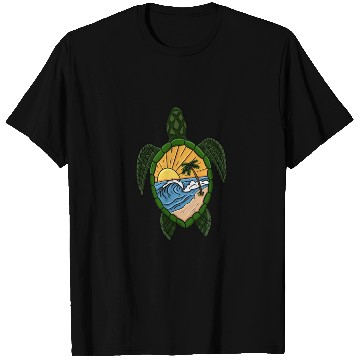 Discover Hawaii Turtle T Shirts