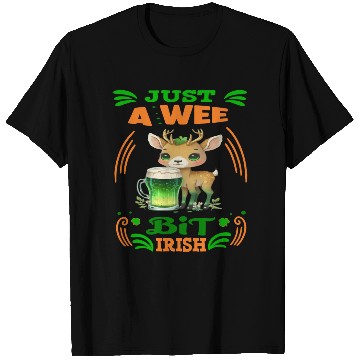 Discover Just A Wee Bit Irish Deer Lover T Shirts