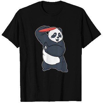 Discover Panda Frisbee Nature Person Gift T Shirts
