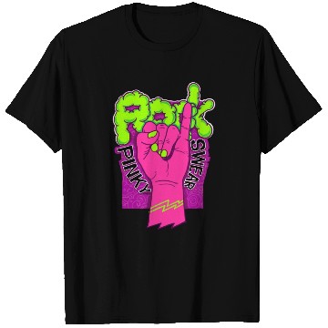 Discover Rock hand pink T Shirts
