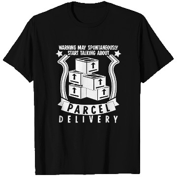 Discover Package Messenger Postbote Parcel Delivery Company T Shirts