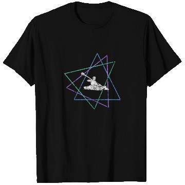 Discover Geometric Kayak Adventure T Shirts