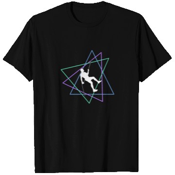 Discover Geometric Rock Climber T Shirts