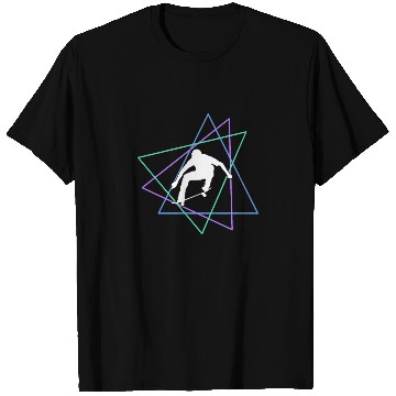Discover Geometric Skateboard Trick T Shirts