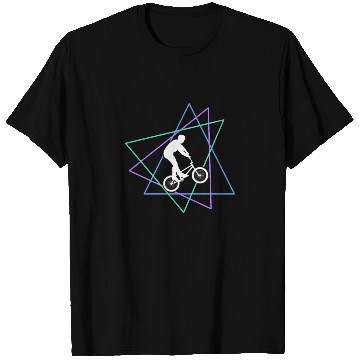Discover Geometric BMX Stunt Rider T Shirts