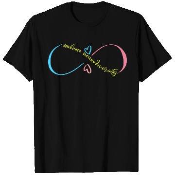 Discover Embrace Neurodiversity T Shirts