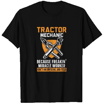 Discover Tractor Mechanic Farm Tractor Repair Mechanical T Shirts