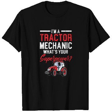 Discover Tractor Mechanic Farm Tractor Repair Mechanical T Shirts