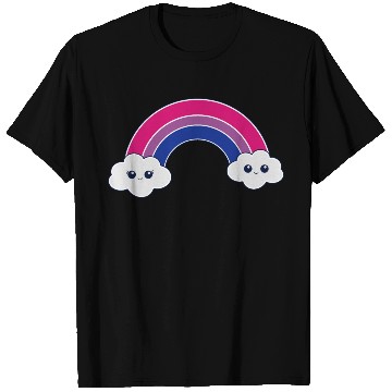 Discover bi rainbow bisexual pride lgbtq kawaii csd T Shirts