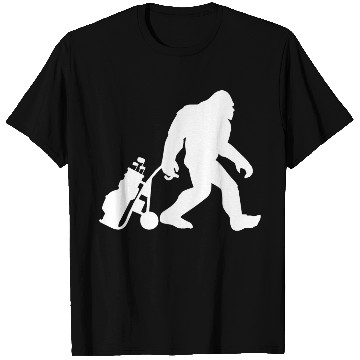 Discover Golf Bigfoot Funny Golfing Big Hitter Awesome T Sh T Shirts