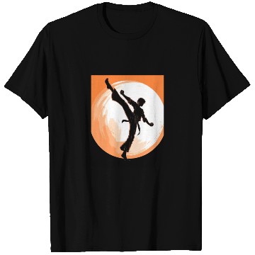 Discover Karate Kick Taekwondo Kickboxing Martial Arts T Shirts