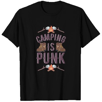 Discover Camping Is Punk T Shirts