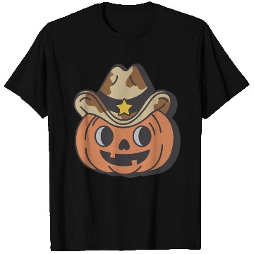 Discover Cowboy Pumpkin T Shirts