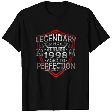 Discover september 1998 Anniversary september 1998 septembe T Shirts