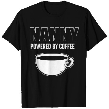 Discover Powered by Coffee Coffee Lover Gift T Shirts