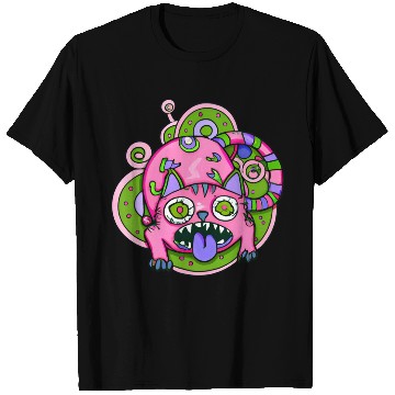 Discover Psychedelic Trippy Cat T Shirts