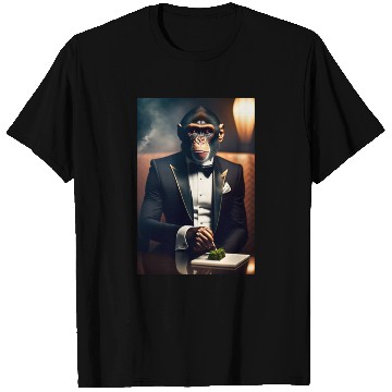 Discover Ape in suit with Cigar T Shirts