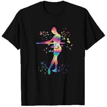 Discover Ballet Dancer Colorsplash Ballerina T Shirts
