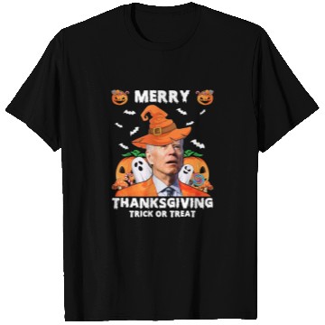 Discover 14990 Merry Thanksgiving Trick or Treat T Shirts