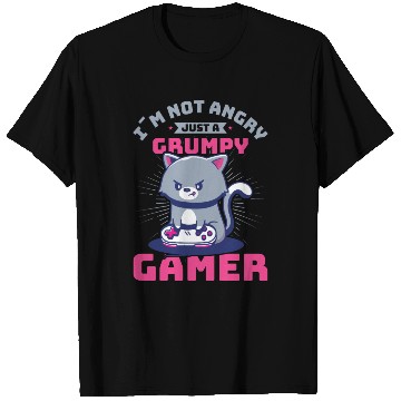 Discover Gaming, Gaming, Video Game, Grumpy Cat Gamer T Shirts