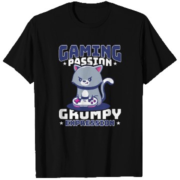 Discover Gaming, Gaming, Video Game, Grumpy Cat Gamer T Shirts