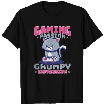 Discover Gaming, Gaming, Video Game, Grumpy Cat Gamer T Shirts