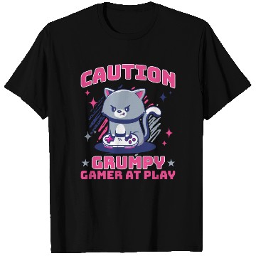 Discover Gaming, Gaming, Video Game, Grumpy Cat Gamer T Shirts