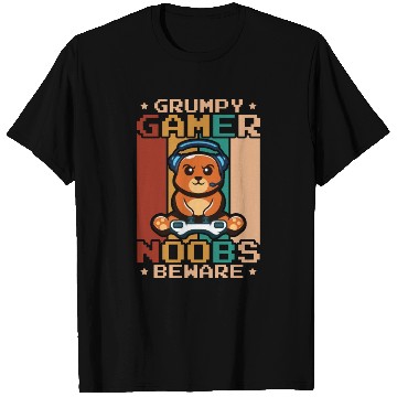 Discover Gaming, Gaming, Video Game, Grumpy Cat Gamer T Shirts