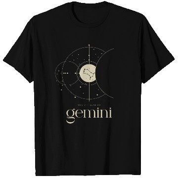 Discover Gemini Star Constellation Zodiac Minimalist T Shirts