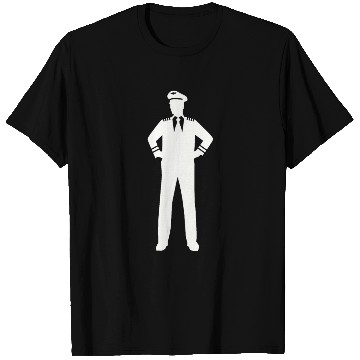 Discover Airline captain T Shirts