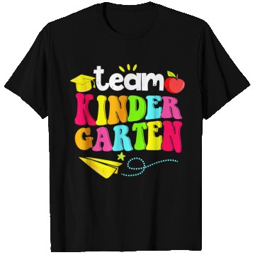 Discover Team Kindergarten Teacher Student Funny Back To T Shirts