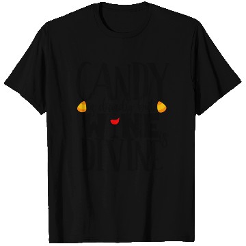 Discover Candy Is Dandy But Wine Is Divine T Shirts