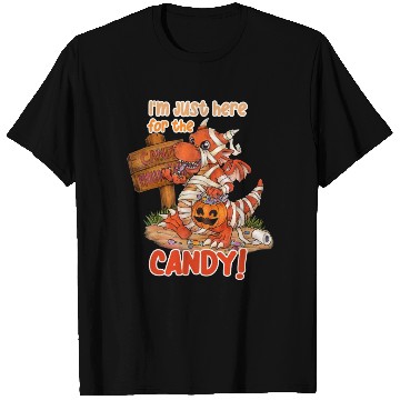 Discover I'm Just Here For Candy Halloween Dragon Mummy T Shirts