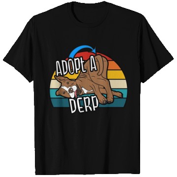 Discover Pit Bull Lover Adopt A Derp Dog Rescue T Shirts