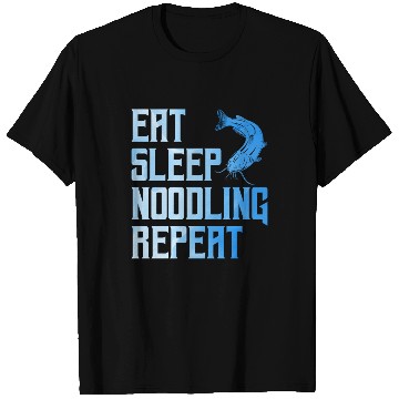 Discover Flathead Fish Eat Sleep Noodling Repeat Catfish T Shirts