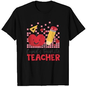 Discover Retro Cupid s Favorite Teacher Teacher Valentines T Shirts