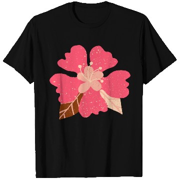 Discover Hot Pink Hibiscus Flower T Shirts