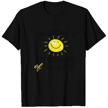 Discover Grandma's Little Ray Of Sunshine Cute Baby T Shirts