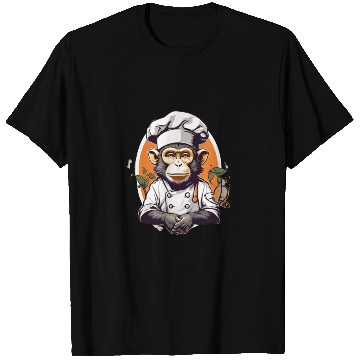 Discover monkey chef T Shirts