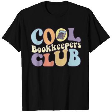 Discover Cool Bookkeeper Club CPA Certified Public T Shirts