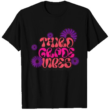 Discover Fourth Grade Vibes for School Guys Neon Colors T Shirts