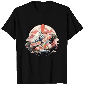 Discover Zen Sushi Waters T Shirts
