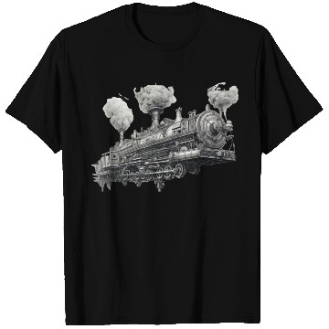 Discover Sky train T Shirts