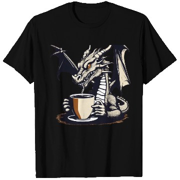 Discover Angry Dragon Coffee T Shirts