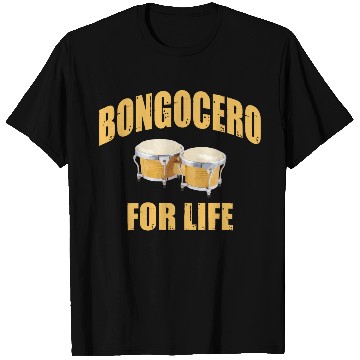 Discover Bongocero for life bongo drums T Shirts